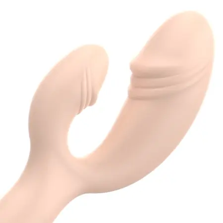OHMAMA Classic Zec Vibrator Xmas Izdanje Silikon, 155mm, Boja Kože