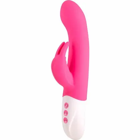 Seven Creations Intence Power Pink Bunny Vibrator 23.2cm Silicone USB