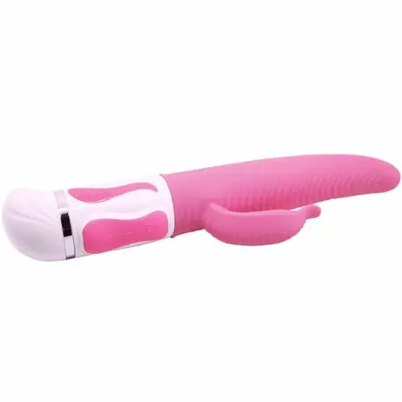 Pretty Love Antoine Silicone Rotating Dual-Action Vibrator, 12 Modes