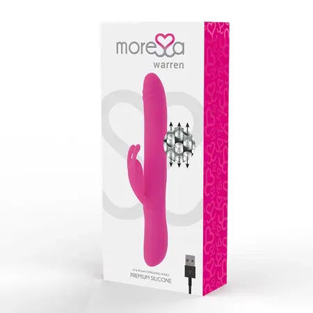 Moressa Warren Premium Silikonski Intimni Uredjaj USB Punjiv 25.5cm