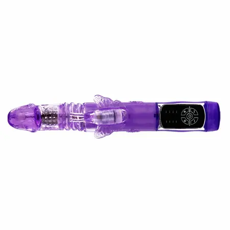 Baile Butterfly Prince Rotating Silicone Massager 23cm Pink