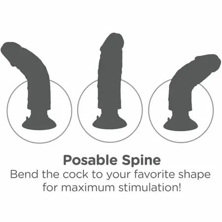 Pipedream King Cock Vibrant Model Braon 20.32 cm – Podesivi Intimni Uredjaj