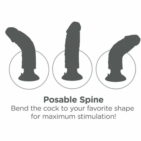 Pipedream King Cock Vibrant Model Braon 20.32 cm – Podesivi Intimni Uredjaj