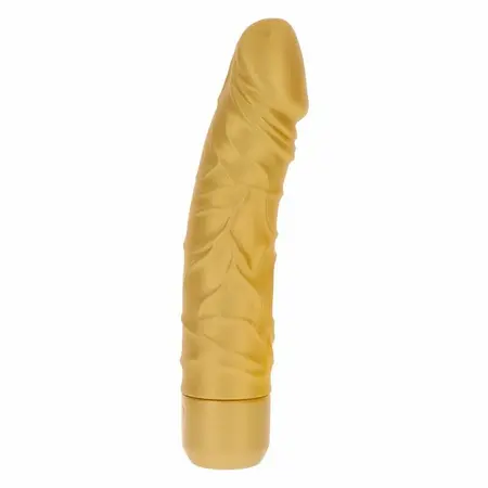 Get Real Gold Dicker Intimate Machine Zlatni Multispeed 22 cm Silikon
