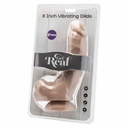 Get Real Vibrirajući anatomski model 20.5 cm sa podesivim postavkama Boja kože
