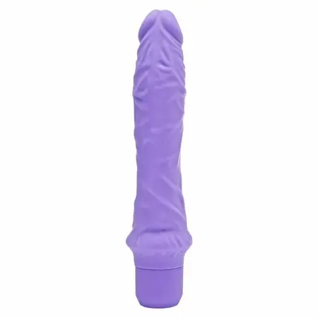 GET REAL Classic Large Silicone Vibrator 7 Modova Ljubičasti 24.9cm Vodootporan