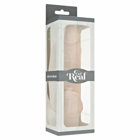 Get Real Classic Stim Vibrator Skin - Anatomski oblik, Multispeed, Silikon