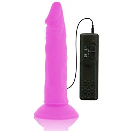 Diversia Fleksibilni Vibracioni Intimni Uređaj Ljubičasta 23cm Kompatibilan sa Pojasom