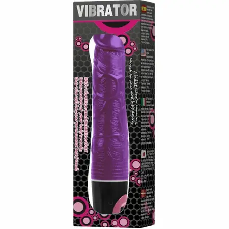 Baile Lilac Multispeed Vibracioni Uređaj Roze Fleksibilni TPR 21 cm