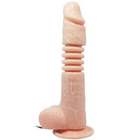 Baile Thunder Up Multi-Funkcionalni Vibrator sa Rotacijom i Usisnom Čašicom, 26 cm