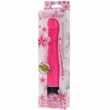 Baile Multispeed Intimna Mašina 21,5 cm Roze TPR Teksturirana Površina