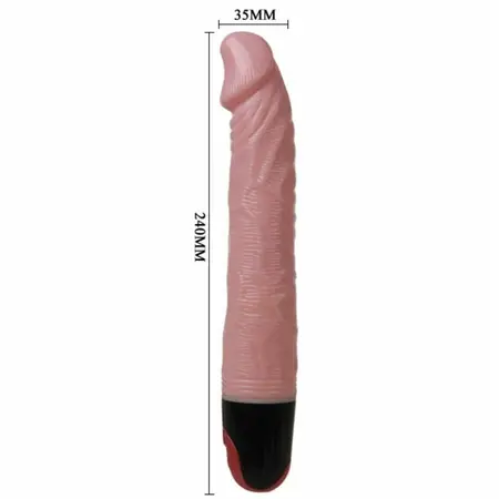 Baile Multispeed Intimna Mašina 21,5 cm Roze TPR Teksturirana Površina