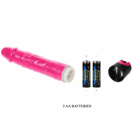 Baile Roze Multispeed Vibrator Fleksibilni TPR/ABS 2AA Podesiva Snaga