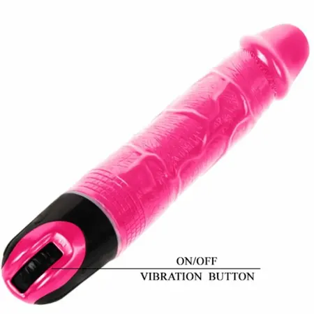Baile Roze Multispeed Vibrator Fleksibilni TPR/ABS 2AA Podesiva Snaga