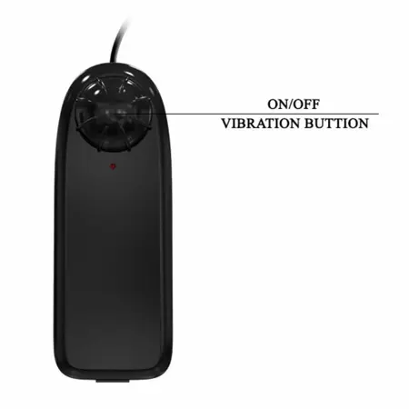 Baile Ultra-Realistic Vibrating Model with Remote, PVC, Suction Cup, 22 cm
