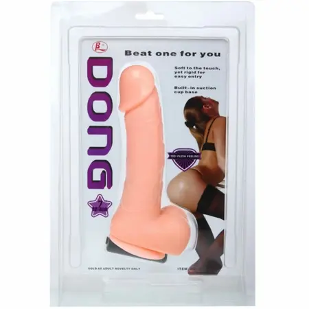 Baile Vibrating Rotating Intimate Machine 20cm with Remote & Suction Cup