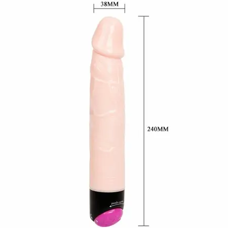 Baile Colorful Intimate Vibration & Rotation Device 24 cm PVC Multi-Speed