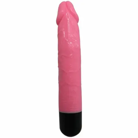 Baile Colorful Vibe Roze 23,3 cm – Fleksibilni Vibrirajući Model, Multi-Speed