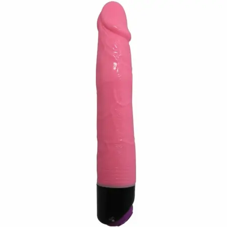 Baile Colorful Vibe Roze 23,3 cm – Fleksibilni Vibrirajući Model, Multi-Speed