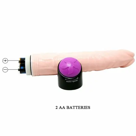 Baile Adour Club 23 cm Intimni Vibrirajući Sistem, Boja Kože, Multi-Speed