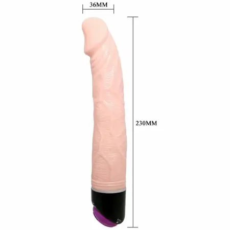 Baile Adour Club 23 cm Intimni Vibrirajući Sistem, Boja Kože, Multi-Speed