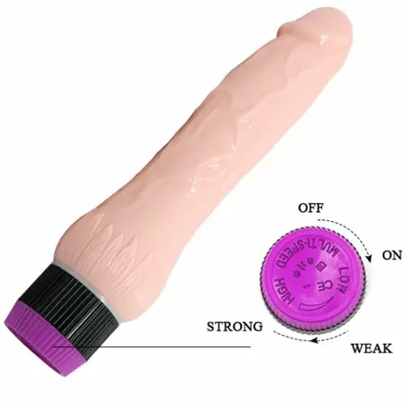 Baile Adour Club Wide-Base Intimate Machine 22cm TPR/ABS, Adjustable Vibration