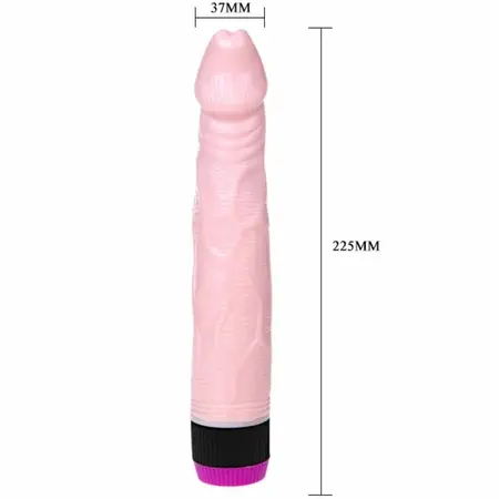 Baile Adour Club Intimate Machine 22.5 cm, Multi-Speed, Skin Tone