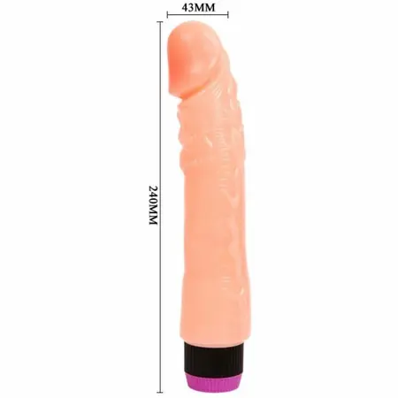 Baile Natural Fleksibilni 24 cm Intimni Uređaj sa Multispeed Sistemom