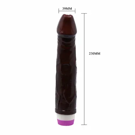 Baile Waves of Pleasure Multi-Speed Intimni Uređaj 23 cm Braon PVC