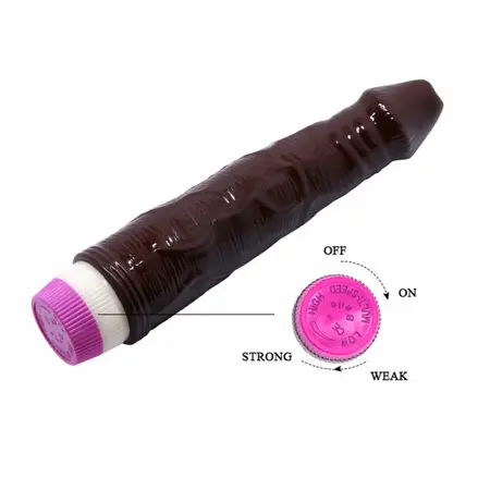 Baile Waves of Pleasure Multi-Speed Intimni Uređaj 23 cm Braon PVC