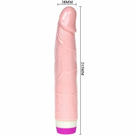 Baile Vibe Series 21,5 cm Multi-Speed Anatomski Model, Prirodna Nijansa