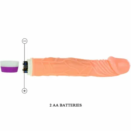 Baile Waves of Pleasure Vibrating Intimate Device 22.5cm Natural