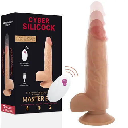 CYBER SILICONE Ben Intimni Uređaj sa Daljinskim Upravljanjem 23,9 cm USB Punjenje