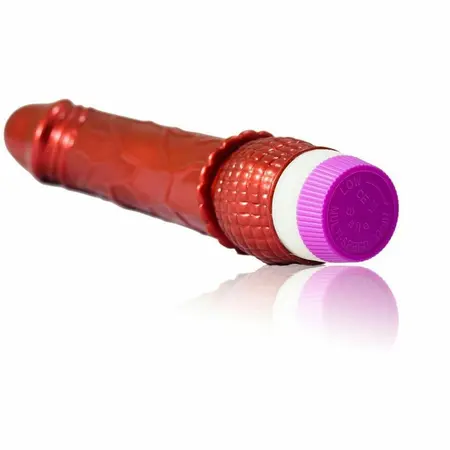 Baile Linex Crveni Vibrirajući Intimni Uređaj 23 cm – Podesiva Brzina
