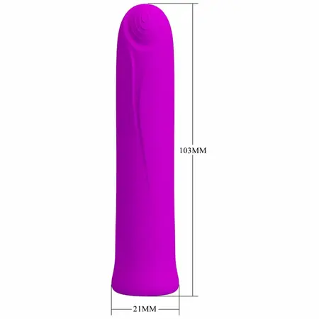 Pretty Love Curtis Mini Violet Intimni uređaj 12 režima Silikon USB