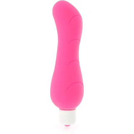 Dolce Vita G-Spot Pink Silikonski intimni masažer 7 režima 122mm Vodootporan