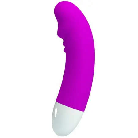 Pretty Love Luther Mini Silicone Vibrator 30 Modes USB Rechargeable Pink