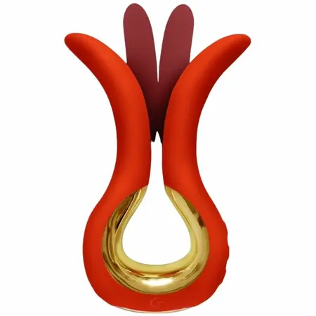Gvibe Maxi Coral Dual-Motor Flexible Silicone Stimulator 14.9 cm