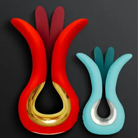 Gvibe Maxi Coral Dual-Motor Flexible Silicone Stimulator 14.9 cm