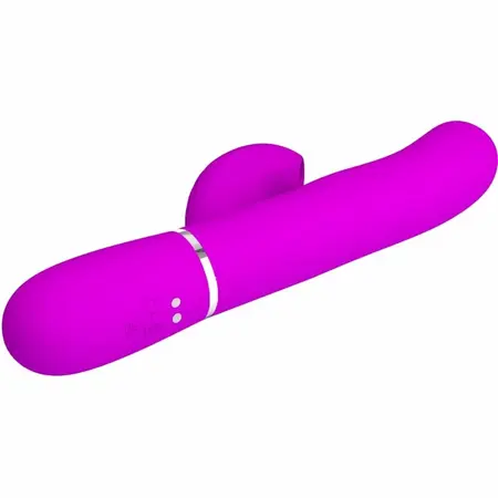 Pretty Love Perlita Violet - 3-u-1 intimni wellness uređaj, Vodootporan, USB