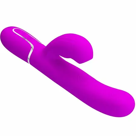 Pretty Love Perlita Violet - 3-u-1 intimni wellness uređaj, Vodootporan, USB