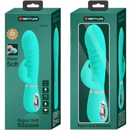 Pretty Love Prescott Aqua Green Višenamenski vibracioni sistem 7 režima