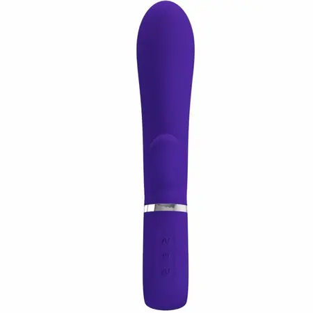 Pretty Love Thomas Višenamenski silikonski vibrator Purple 7 režima