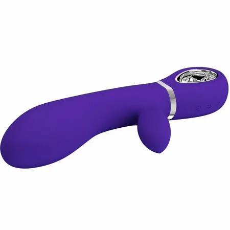 Pretty Love Thomas Višenamenski silikonski vibrator Purple 7 režima