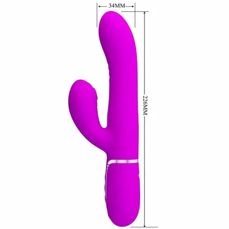 Pretty Love Vibrator G-Spot Fuchsia - 7 vibracionih režima i potiska USB
