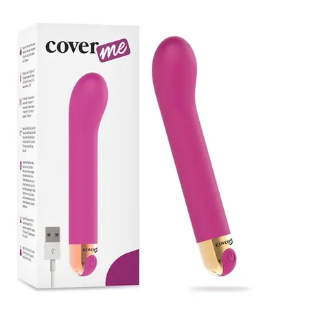 COVERME G-Spot 10-Mode Intimni Masažer, Mekani Silikon, USB, Vodootporan