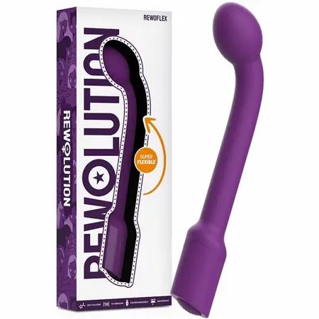 Rewolution Rewoflex Fleksibilni Vibracioni Sistem, 10 Režima, Roze, 22 cm