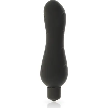 Dolce Vita G-Spot Intimni Uređaj Crni Silikon 7-Režima Kompaktni 122mm