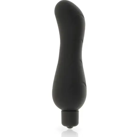 Dolce Vita G-Spot Intimni Uređaj Crni Silikon 7-Režima Kompaktni 122mm