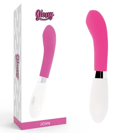 Glossy John Roze Intimni Uređaj - 10 Režima, Vodootporan, 12cm, Silikon